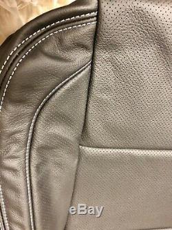 2014 2015 2016 2017 Chevy Silverado Sierra Crew Katzkin leather seat cover set