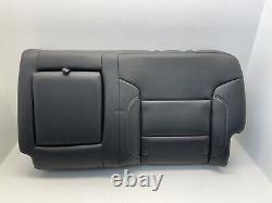 2014-2018 CHEVROLET SILVERADO LTZ CREW CAB LEFT REAR SEAT Upper BACKREST BLACK
