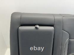 2014-2018 CHEVROLET SILVERADO LTZ CREW CAB LEFT REAR SEAT Upper BACKREST BLACK