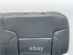 2014-2018 CHEVROLET SILVERADO LTZ CREW CAB LEFT REAR SEAT Upper BACKREST BLACK