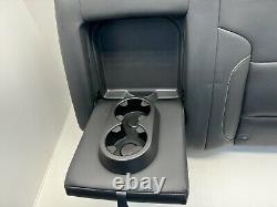 2014-2018 CHEVROLET SILVERADO LTZ CREW CAB LEFT REAR SEAT Upper BACKREST BLACK