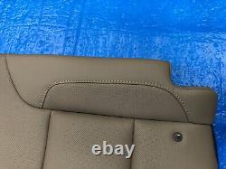 2014 2018 Chevrolet Silverado Crew Cab Right Rear Seat Cover Backrest Tan Dune