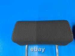 2014-2018 Chevrolet Silverado Lt Crew Cab Rear Headrest Left & Right Cloth Black