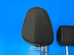 2014-2018 Chevrolet Silverado Lt Crew Cab Rear Headrest Left & Right Cloth Black