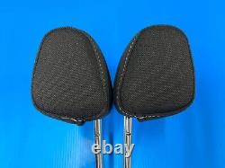 2014-2018 Chevrolet Silverado Lt Crew Cab Rear Headrest Left & Right Cloth Black
