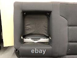 2014-2018 Chevrolet Silverado Lt Crew Left Rear Seat Cover Backrest Cloth Black