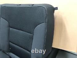 2014-2018 Chevrolet Silverado Lt Crew Left Rear Seat Cover Backrest Cloth Black
