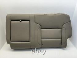 2014 2018 SIERRA SILVERADO CREW CAB LEFT REAR SEAT Upper BACKREST TAN DUNE