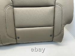 2014 2018 SIERRA SILVERADO CREW CAB LEFT REAR SEAT Upper BACKREST TAN DUNE