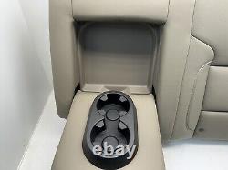 2014 2018 SIERRA SILVERADO CREW CAB LEFT REAR SEAT Upper BACKREST TAN DUNE