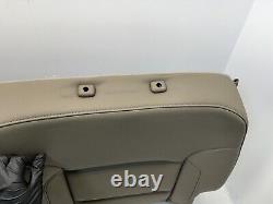 2014 2018 SIERRA SILVERADO CREW CAB LEFT REAR SEAT Upper BACKREST TAN DUNE