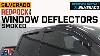 2014 2018 Silverado 1500 Crew Cab Redrock 4x4 Smoked Window Deflectors Review U0026 Install