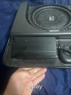 2014-2018 Silverado Sierra Crew Cab Kicker 200 Watt Subwoofer Kit 19303118 USED