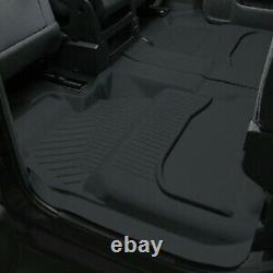 2014-2018 Silverado Sierra Crew Cab Rear Floor Liner 23237402 Black OEM GM