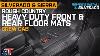 2014 2018 Silverado Sierra Crew Cab Rough Country Heavy Duty Floor Mats Review Install