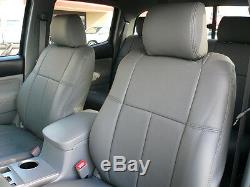 2015-2018 Chevy Silverado Gmc Sierra Crew Cab Clazzio Leather Seat Cover (1+2)