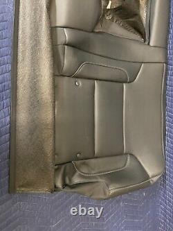2015-2019 Silverado Sierra Crew Cab OEM Rear Seat LH top Cover Black Leather