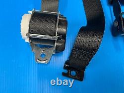 2019-2022 Chevy Silverado Crew Cab Rear Seat Belt Left & Right & Center Black