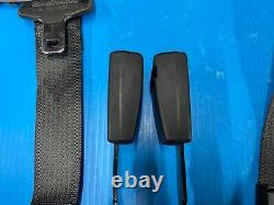 2019-2022 Chevy Silverado Crew Cab Rear Seat Belt Left & Right & Center Black