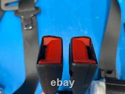 2019-2022 Chevy Silverado Crew Cab Rear Seat Belt Left & Right & Center Black