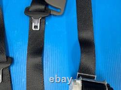 2019-2022 Chevy Silverado Crew Cab Rear Seat Belt Left & Right & Center Black
