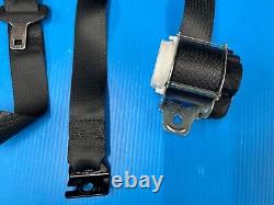 2019-2022 Chevy Silverado Crew Cab Rear Seat Belt Left & Right & Center Black