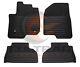 2019-2023 Silverado Sierra Crew Cab Frt Rr All Weather Floor Mats Atmosphere