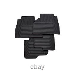 2019-2023 Silverado Sierra Crew Cab Frt Rr All Weather Floor Mats Atmosphere