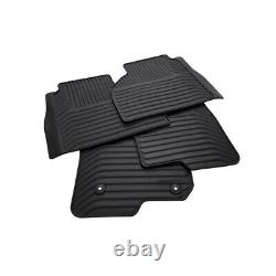 2019-2023 Silverado Sierra Crew Cab Frt Rr All Weather Floor Mats Atmosphere