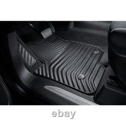 2019-2023 Silverado Sierra Crew Cab Frt Rr All Weather Floor Mats Atmosphere