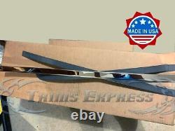 2019-2024 Silverado/Sierra/20-up 2500/HD CREW CAB Flat Body Side Molding 4Pc