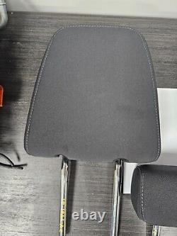 2019-22 Silverado/ Sierra 1500 Crew Cab rear Headrest Cloth, SET OF 3