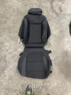 2019-23 CHEVROLET SILVERADO GMC SIERRA CREW OEM original BLACK seat covers