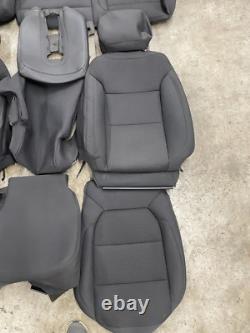 2019-23 CHEVROLET SILVERADO GMC SIERRA CREW OEM replacement BLACK seat covers