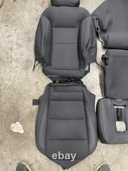 2019-23 CHEVROLET SILVERADO GMC SIERRA CREW OEM replacement BLACK seat covers