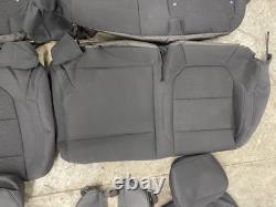 2019-23 CHEVROLET SILVERADO GMC SIERRA CREW OEM replacement BLACK seat covers
