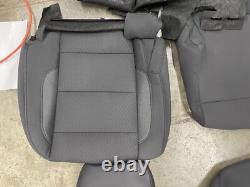 2019-23 CHEVROLET SILVERADO GMC SIERRA CREW OEM replacement BLACK seat covers