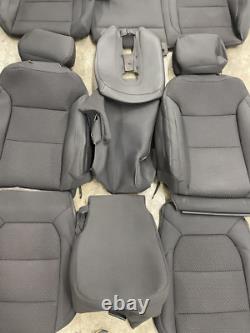 2019-23 CHEVROLET SILVERADO GMC SIERRA CREW OEM replacement BLACK seat covers