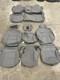 2019 Chevrolet Silverado Gmc Sierra 3500hd Crew Cab Original Gray Seat Covers