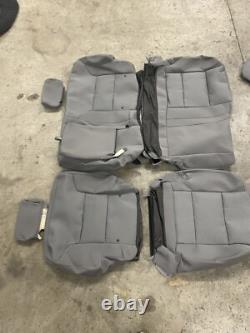 2019 CHEVROLET SILVERADO GMC SIERRA 3500HD CREW CAB ORIGINAL GRAY seat covers
