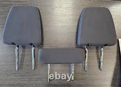 2020-2023 Silverado Sierra 1500 Crew cab rear headrest (set of 3) cloth