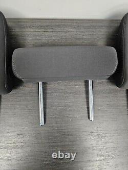 2020-2023 Silverado Sierra 1500 Crew cab rear headrest (set of 3) cloth