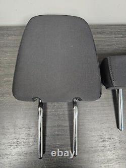 2020-2023 Silverado Sierra 1500 Crew cab rear headrest (set of 3) cloth