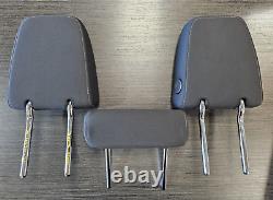 2020-2023 Silverado Sierra 1500 Crew cab rear headrest (set of 3) cloth