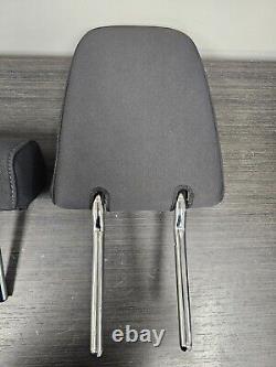 2020-2023 Silverado Sierra 1500 Crew cab rear headrest (set of 3) cloth