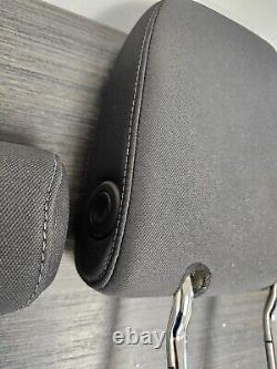 2020-2023 Silverado Sierra 1500 Crew cab rear headrest (set of 3) cloth
