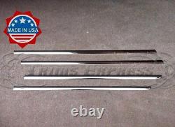2020-2024 Silverado/Sierra 2500/3500/HD Crew Cab Stainless Door Window Sill Trim