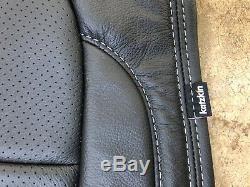 2020 Chevy Silverado Sierra Crew Katzkin leather seat cover set Rear storage