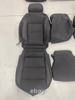 2022.5-2024 Silverado / Sierra Crew Cab OEM Replacement Black Seat Cloth