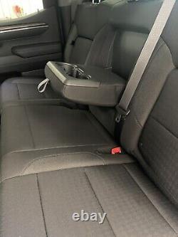 2022.5-2024 Silverado / Sierra Crew Cab OEM Replacement Black Seat Cloth